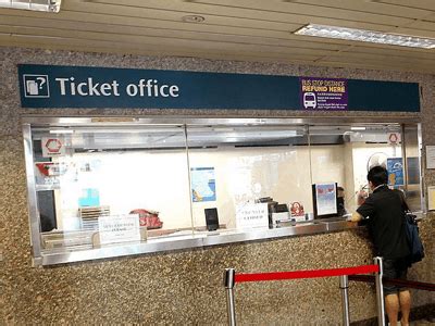 mrt ticket office Singapore